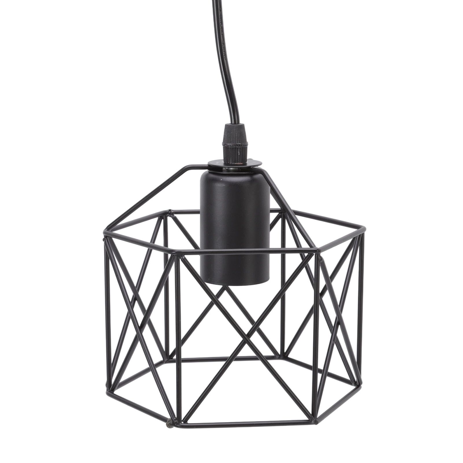 Antique Pendant Lampshade E27 3 Head Retro Unique Style Hanging Light Shade view 15