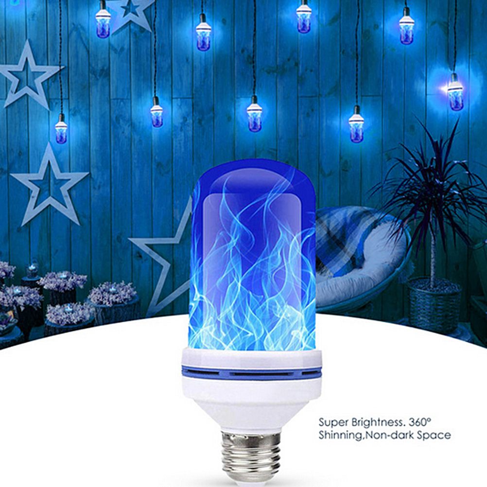 LED Flame Effect Light Bulb Upside Down Effect LED Bulb Flame Bulbs for view 3