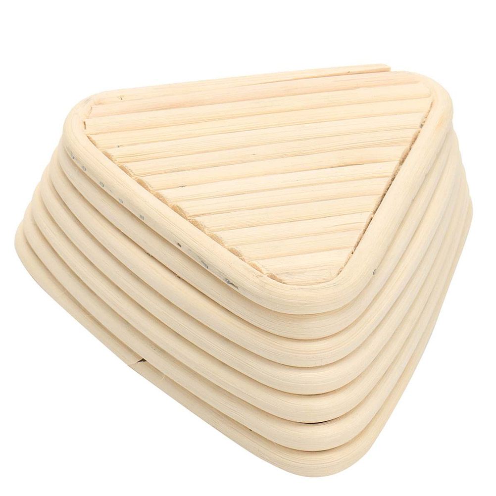 Triangle Bread Proofing Baskets with Liner Dough Rising Rattan Handmade Rattan view 4