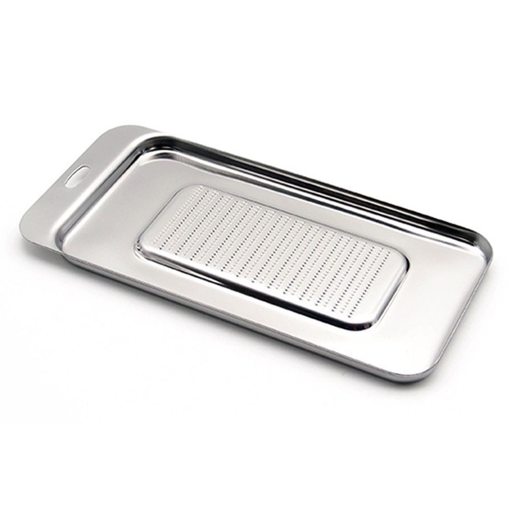 Thicken Stainless Steel Ginger Grater Wasabi Garlic Grinding Tools Cheese view 12