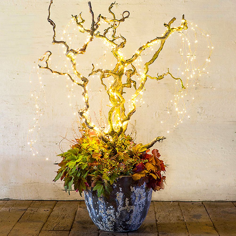 Waterfall String Lights Star Decorative Lights Twinkle Fairy Lights with view 6