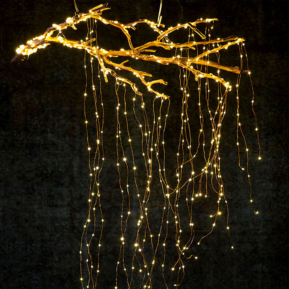 Waterfall String Lights Star Decorative Lights Twinkle Fairy Lights with view 8