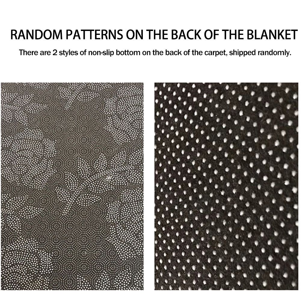 Black and White Checkered 3D Visual Effect Floor Rug Mat Bedroom Carpet for view 3