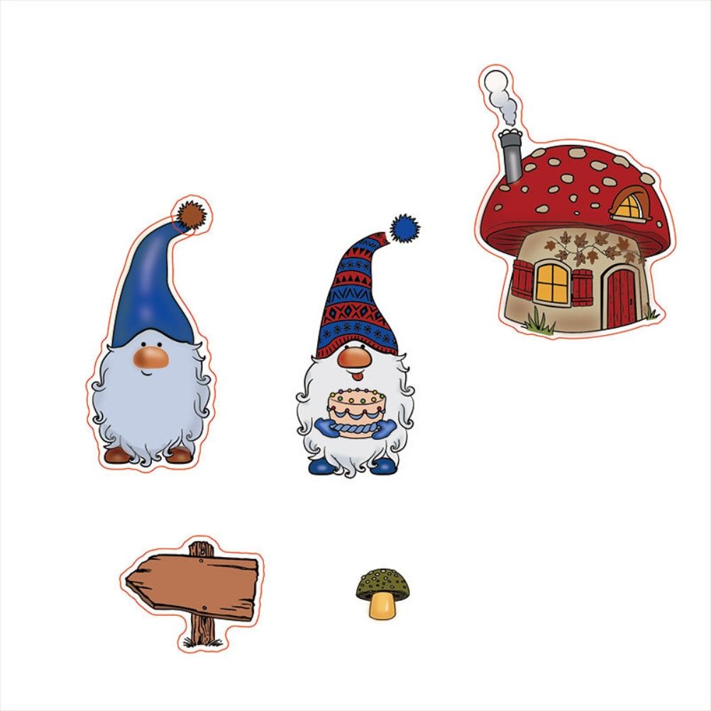 1 Set Christmas DIY Cutting Dies and Stamps Scrapbooking Cutting Machine view 3