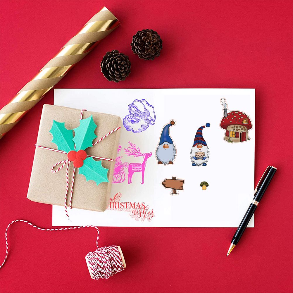 1 Set Christmas DIY Cutting Dies and Stamps Scrapbooking Cutting Machine view 9