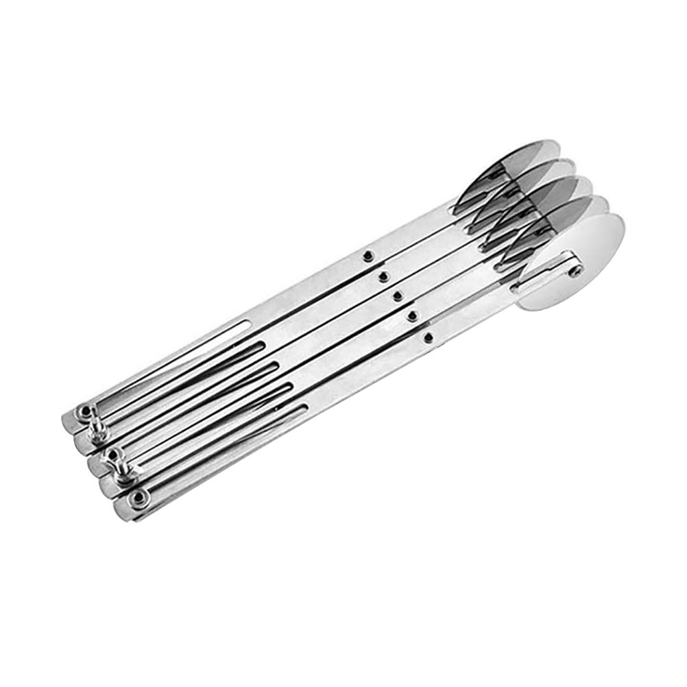 3 Wheel/5 Wheel Pastry Cutter Pizza Cutter Stainless Steel Expandable Pizza