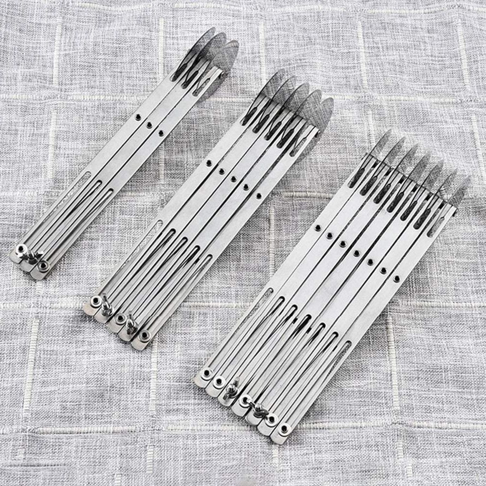 3 Wheel/5 Wheel Pastry Cutter Pizza Cutter Stainless Steel Expandable Pizza view 5