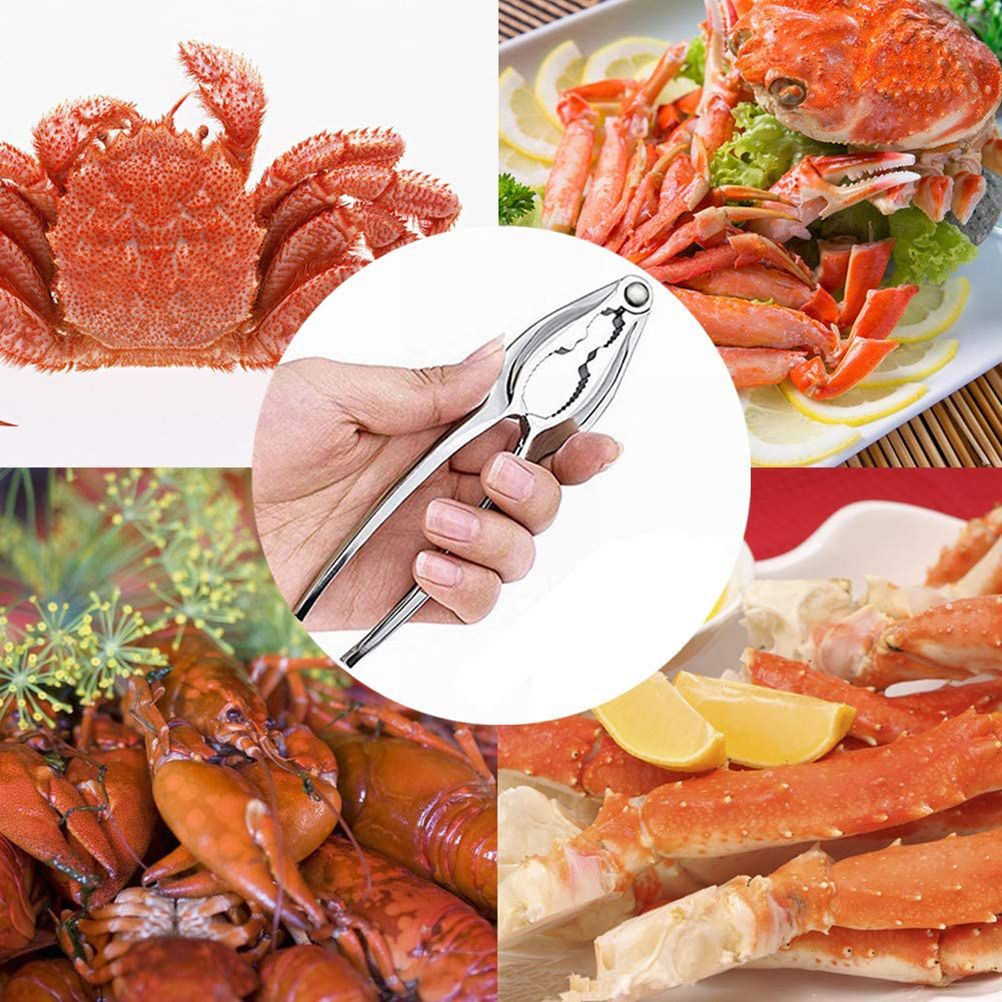 12PCS Seafood Tools Crab Sheller Forks Set Opener Shellfish Lobster Leg view 6
