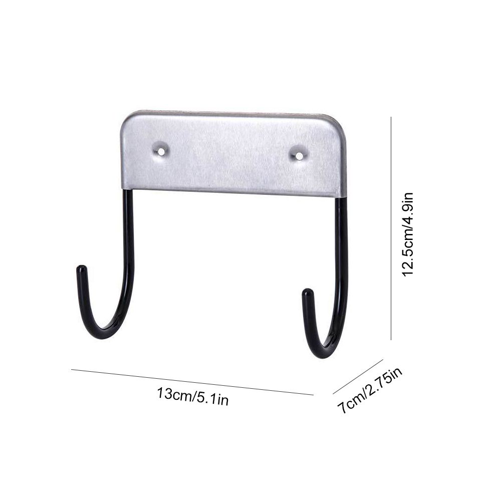 Ironing Board Hanger Wall Mount Ironing Board Holder Organizer Wall Rack for view 3
