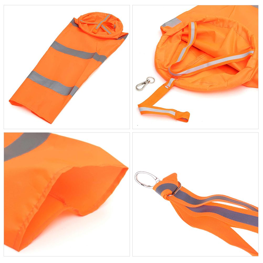 Windsock with Reflective Strips Outdoor Wind Measurement Bag Oxford Cloth Windsock view 5