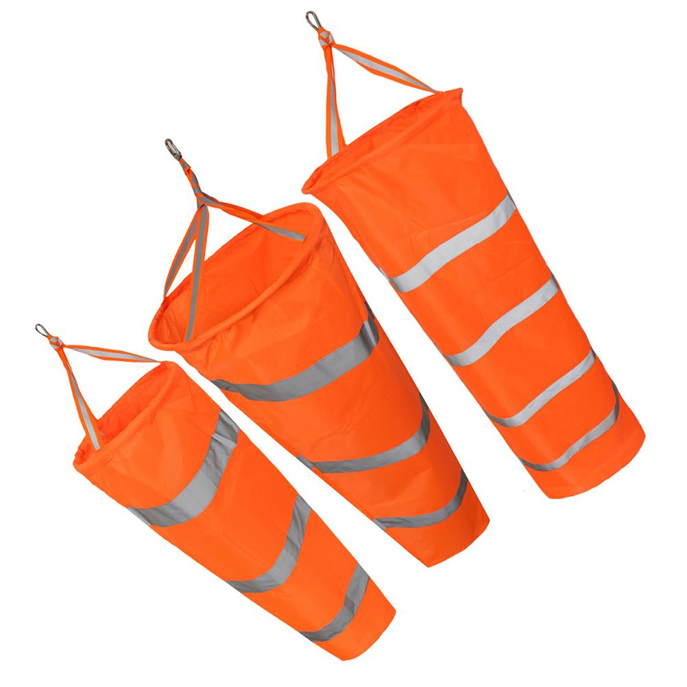 Windsock with Reflective Strips Outdoor Wind Measurement Bag Oxford Cloth Windsock view 9