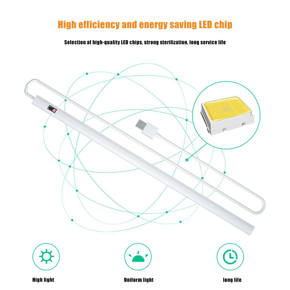 Induction Cabinet Light LED Closet Night Strip Light USB Intelligent Sensor view 6