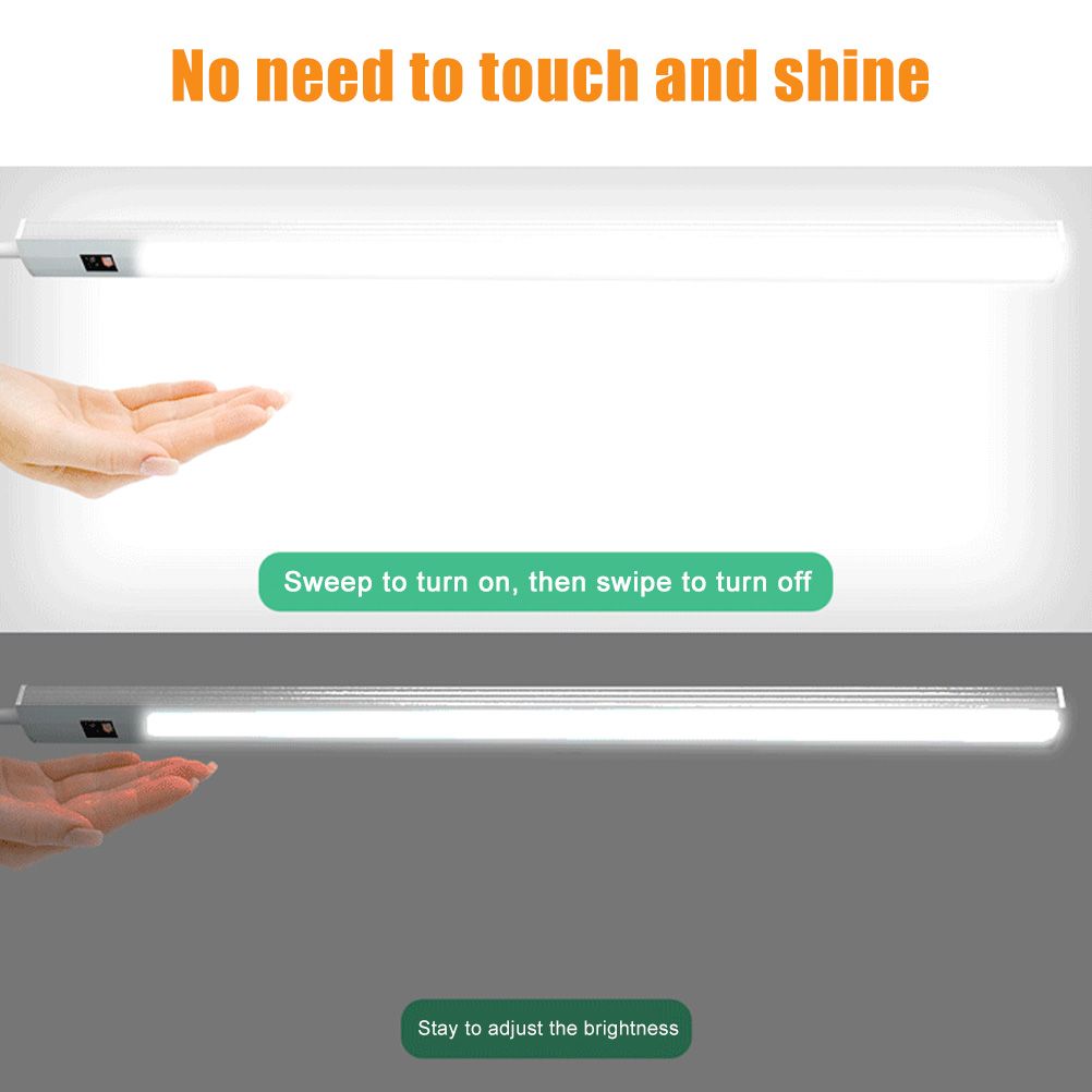Induction Cabinet Light LED Closet Night Strip Light USB Intelligent Sensor view 7
