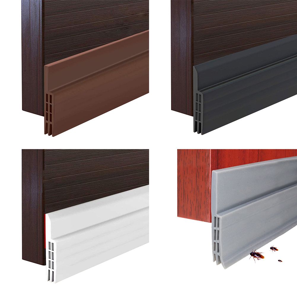 Door Draft Stopper Under Door for Exterior Interior Doors Door Sweep Strip view 4