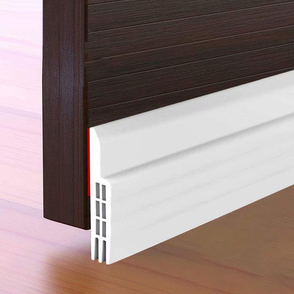 Door Draft Stopper Under Door for Exterior Interior Doors Door Sweep Strip view 5