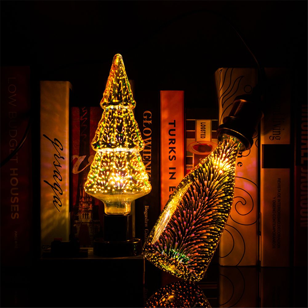 3D Firework LED Bulb LED Light Bulbs 3D Firework Effect 4W E27 Firework LED view 4