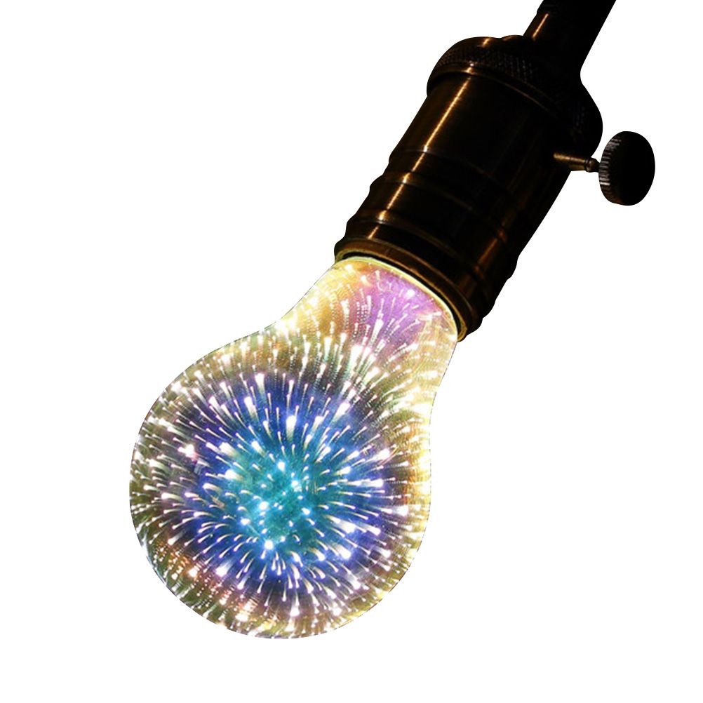 3D Firework LED Bulb LED Light Bulbs 3D Firework Effect 4W E27 Firework LED view 7