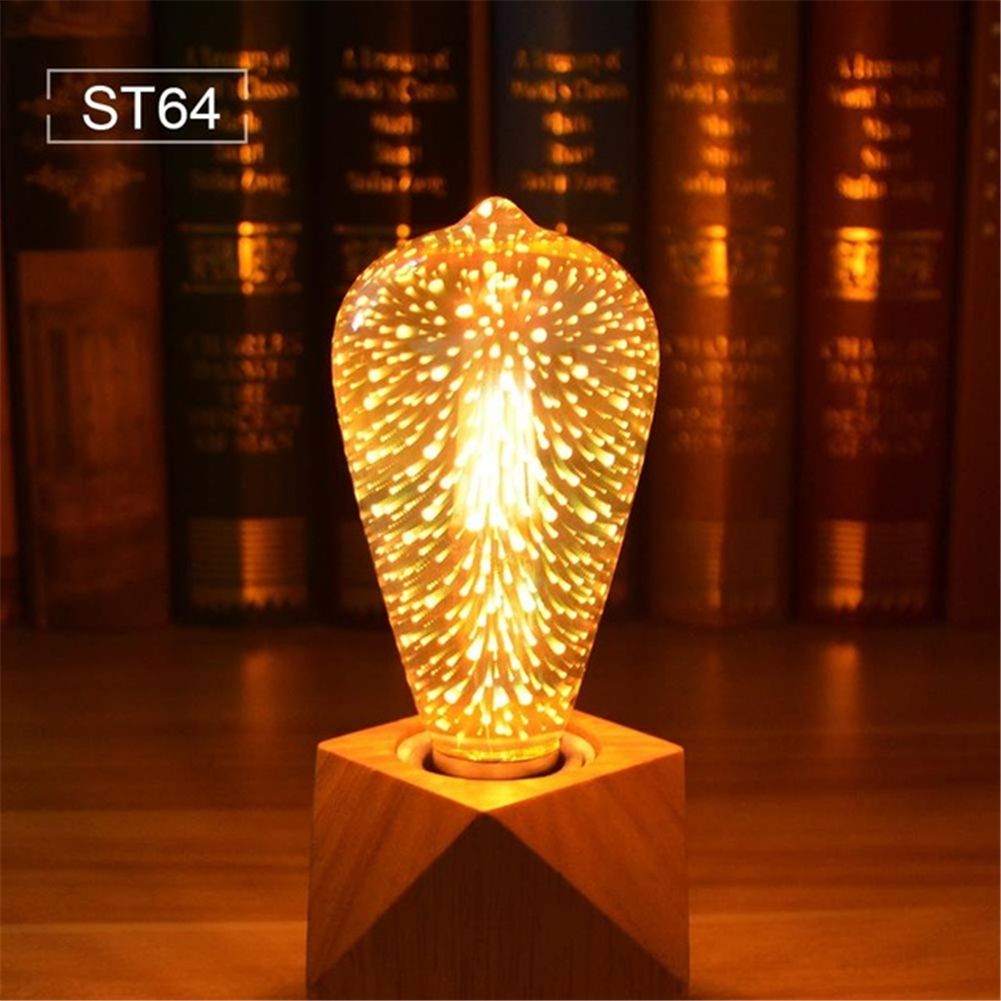 3D Firework LED Bulb LED Light Bulbs 3D Firework Effect 4W E27 Firework LED view 9