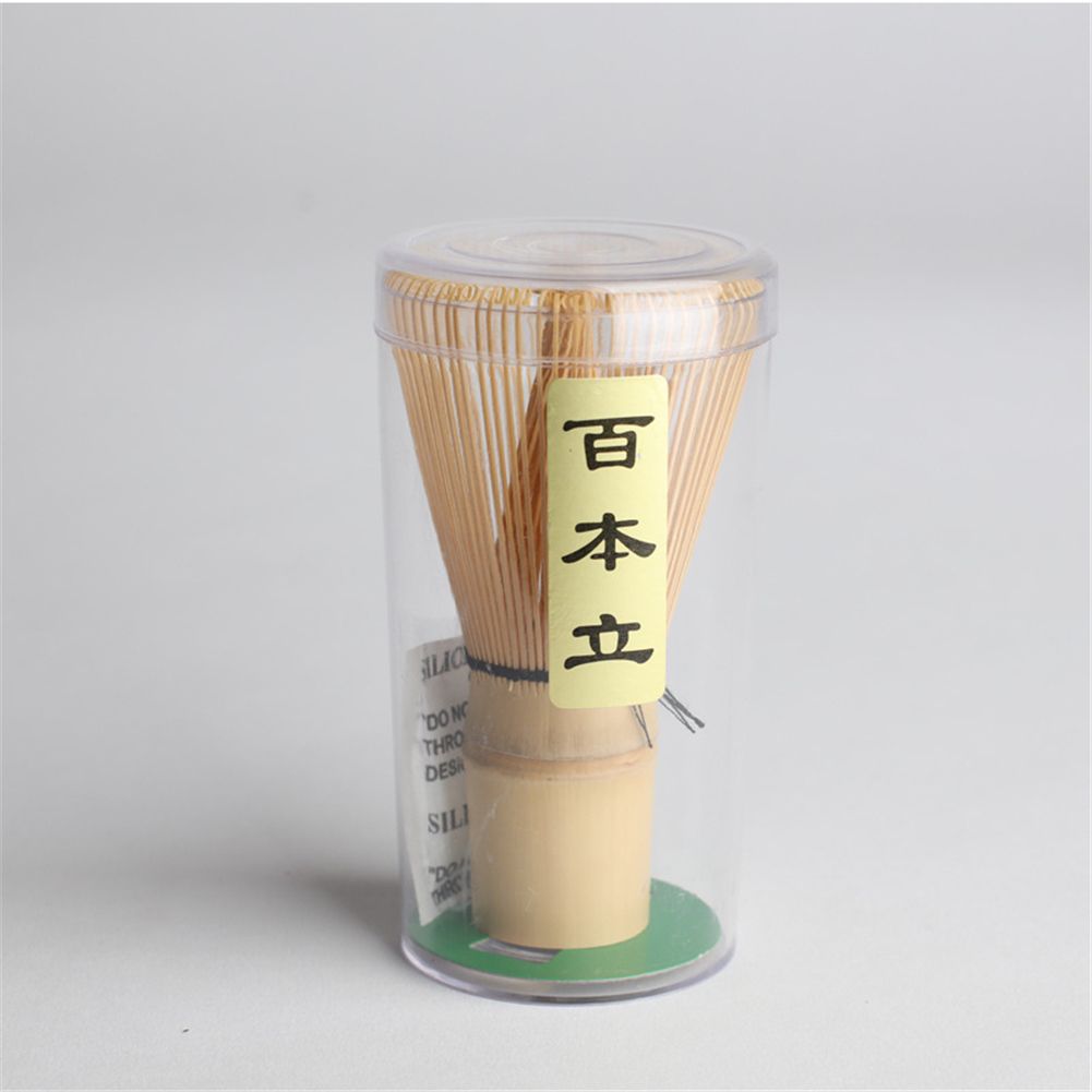 Traditional Bamboo Matcha Green Tea Powder Whisk Chasen Brush Tool view 6