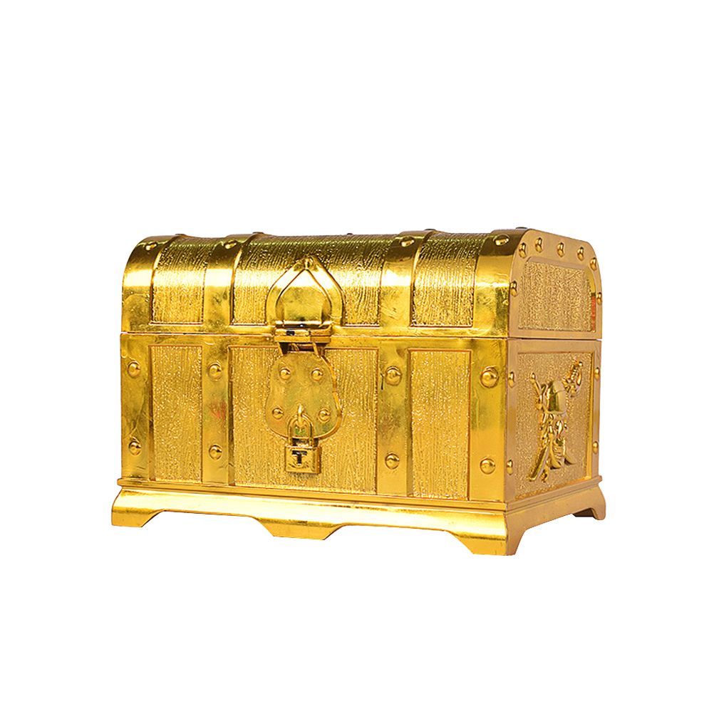 Plastic Pirate Treasure Box Jewelry Storage Box Organizer Makeup Gift Box