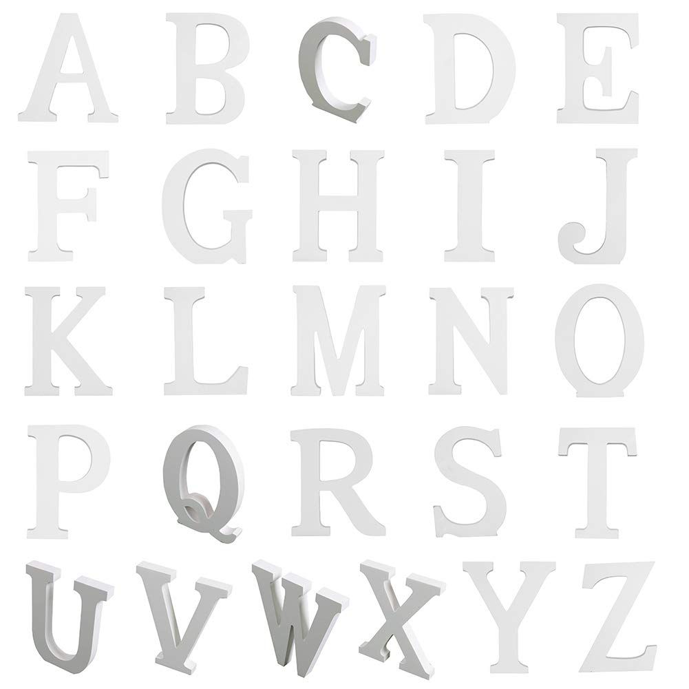 1Pcs Large Wooden Letter Alphabet Decoration Wall Hanging Wedding Party Home view 3