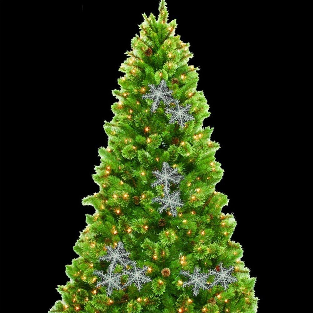 Christmas Snowflake Ornaments Christmas Tree Decorative Hanging Ornament Home view 9