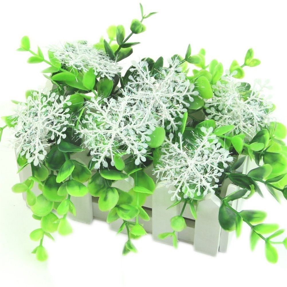 Christmas Snowflake Ornaments Christmas Tree Decorative Hanging Ornament Home view 10