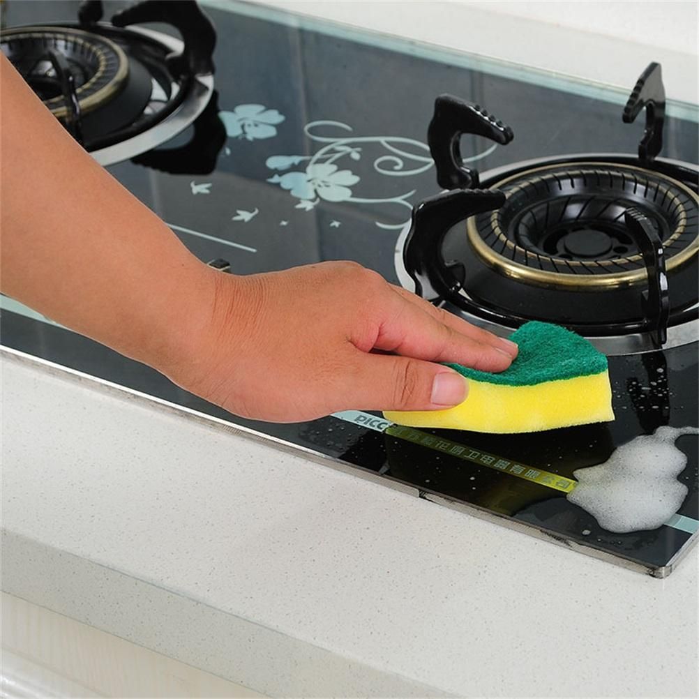 1pc Sponge Dish Bowl Pot Pan Scrubbing Cleaning Sponge Kitchen Cleaning Tools view 7