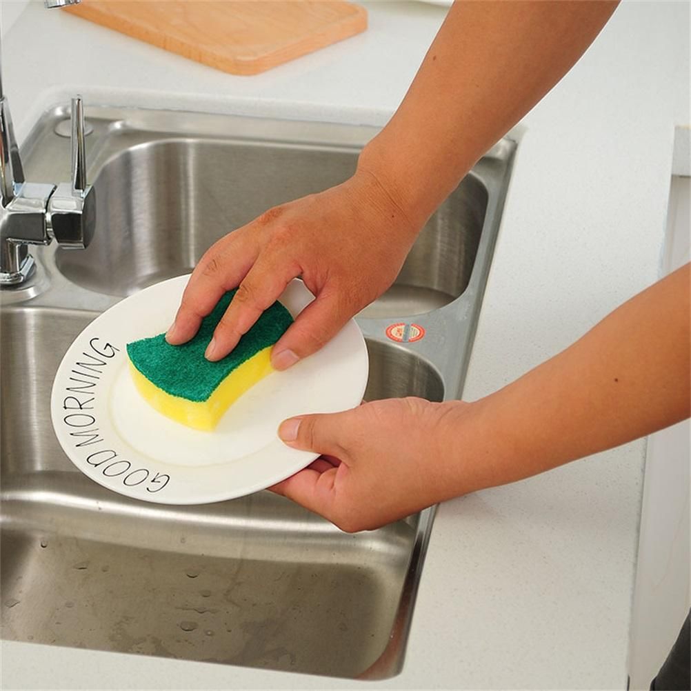 1pc Sponge Dish Bowl Pot Pan Scrubbing Cleaning Sponge Kitchen Cleaning Tools view 8