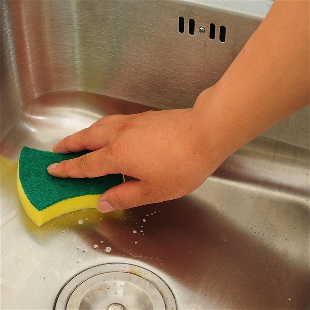 1pc Sponge Dish Bowl Pot Pan Scrubbing Cleaning Sponge Kitchen Cleaning Tools view 9