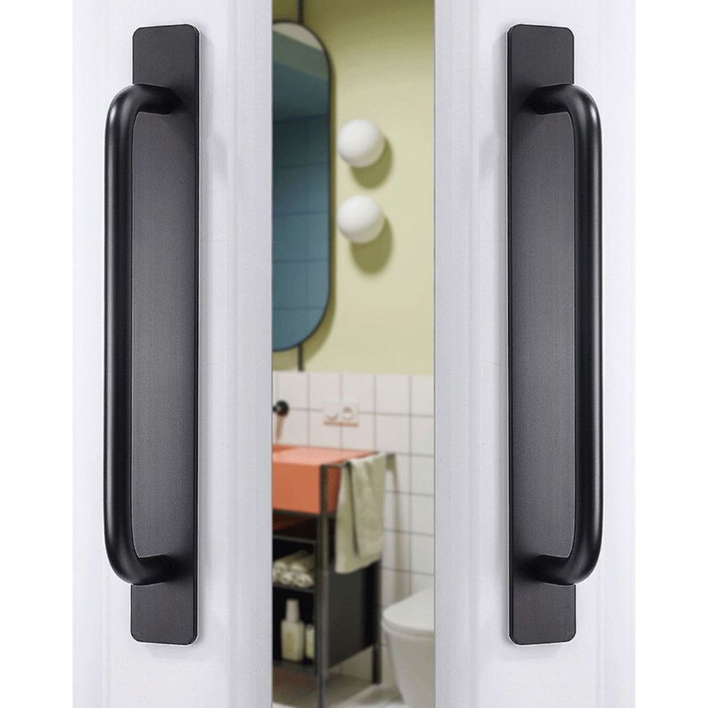 Self Stick Cabinet Drawer Handles Pulls Aluminum Alloy Drawer Push Pull view 4