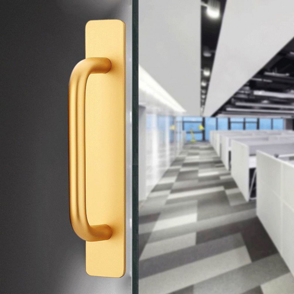 Self Stick Cabinet Drawer Handles Pulls Aluminum Alloy Drawer Push Pull view 5