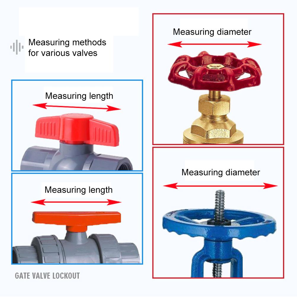 Gate Valve Lockout Device Plastic Outdoor Water Hose Protector Valve Lockout view 5