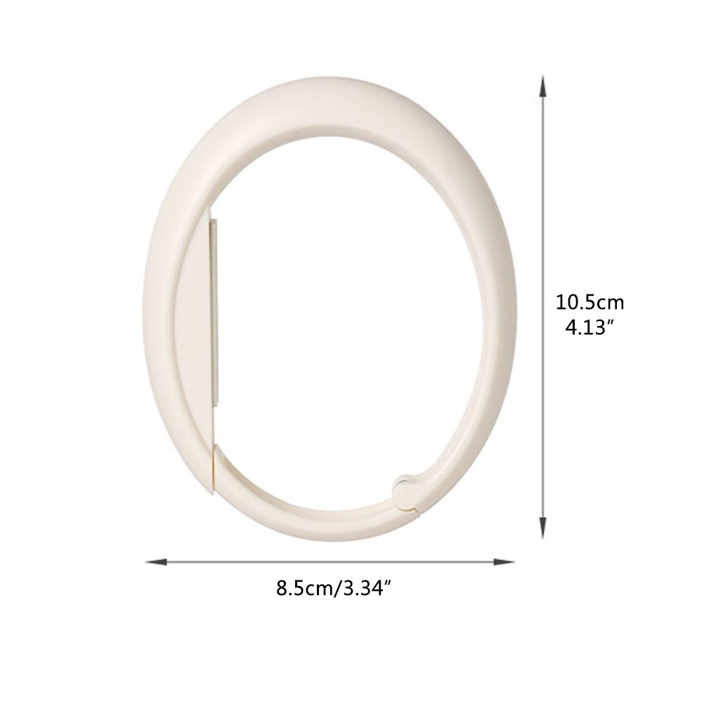 Travel Portable Bag Hook for Hanging Decorative Table Purse Bag Hooks Plastic view 2