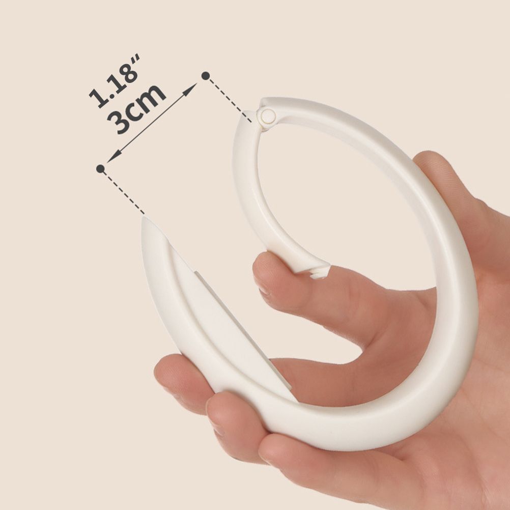 Travel Portable Bag Hook for Hanging Decorative Table Purse Bag Hooks Plastic view 15