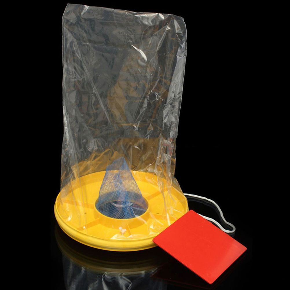 Fly Trap Outdoors Fly Catcher Hanging Fly Bags for Outdoor Barns Stables and Yards view 6