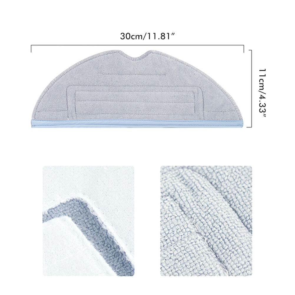 Pack of 6 Wipes Accessories Compatible for Roborock S7 S7 Plus S7+ S7 MaxV S7 view 2