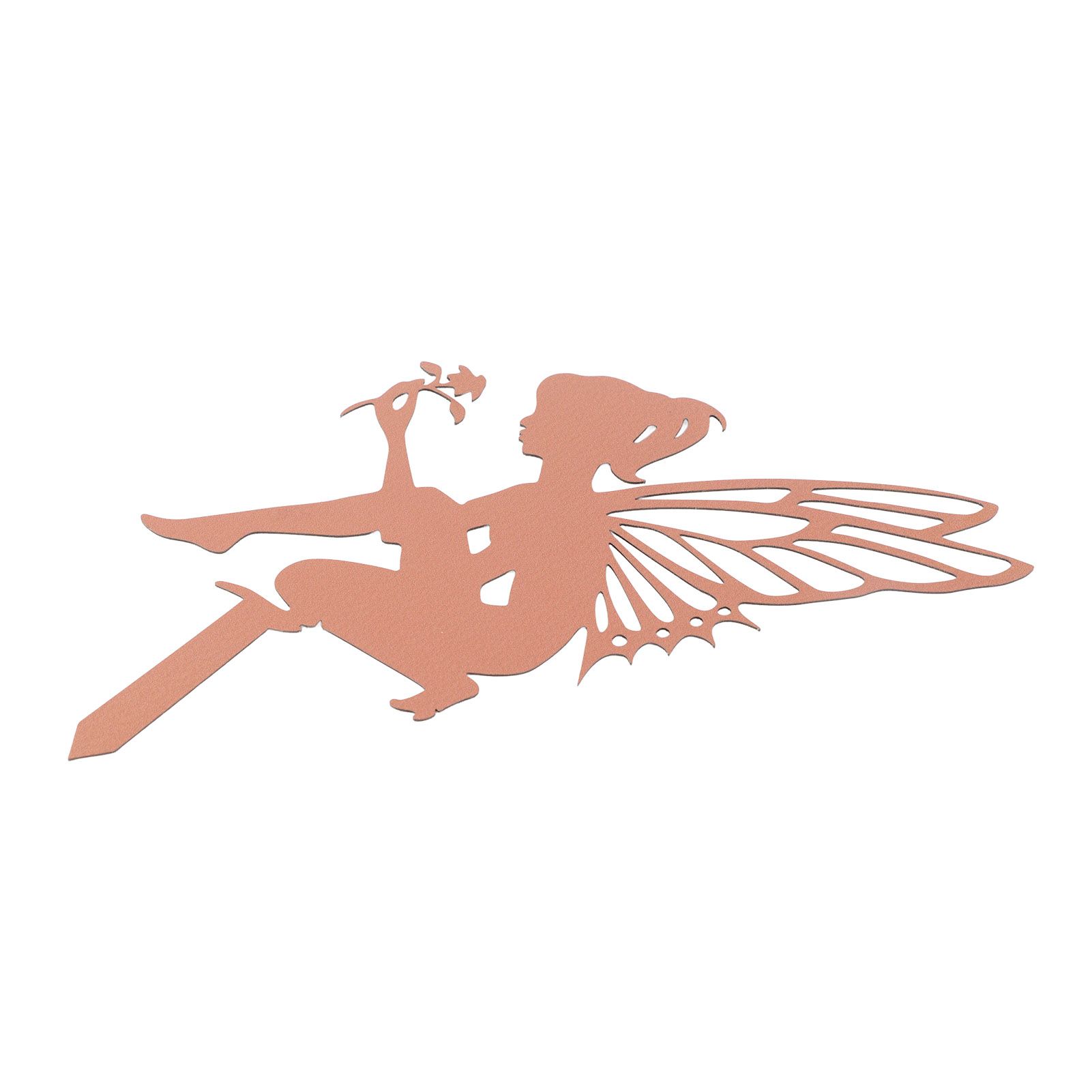 Decorative Garden Stakes Fairy Silhouette Metal Yard Stakes Arts Outdoor view 4