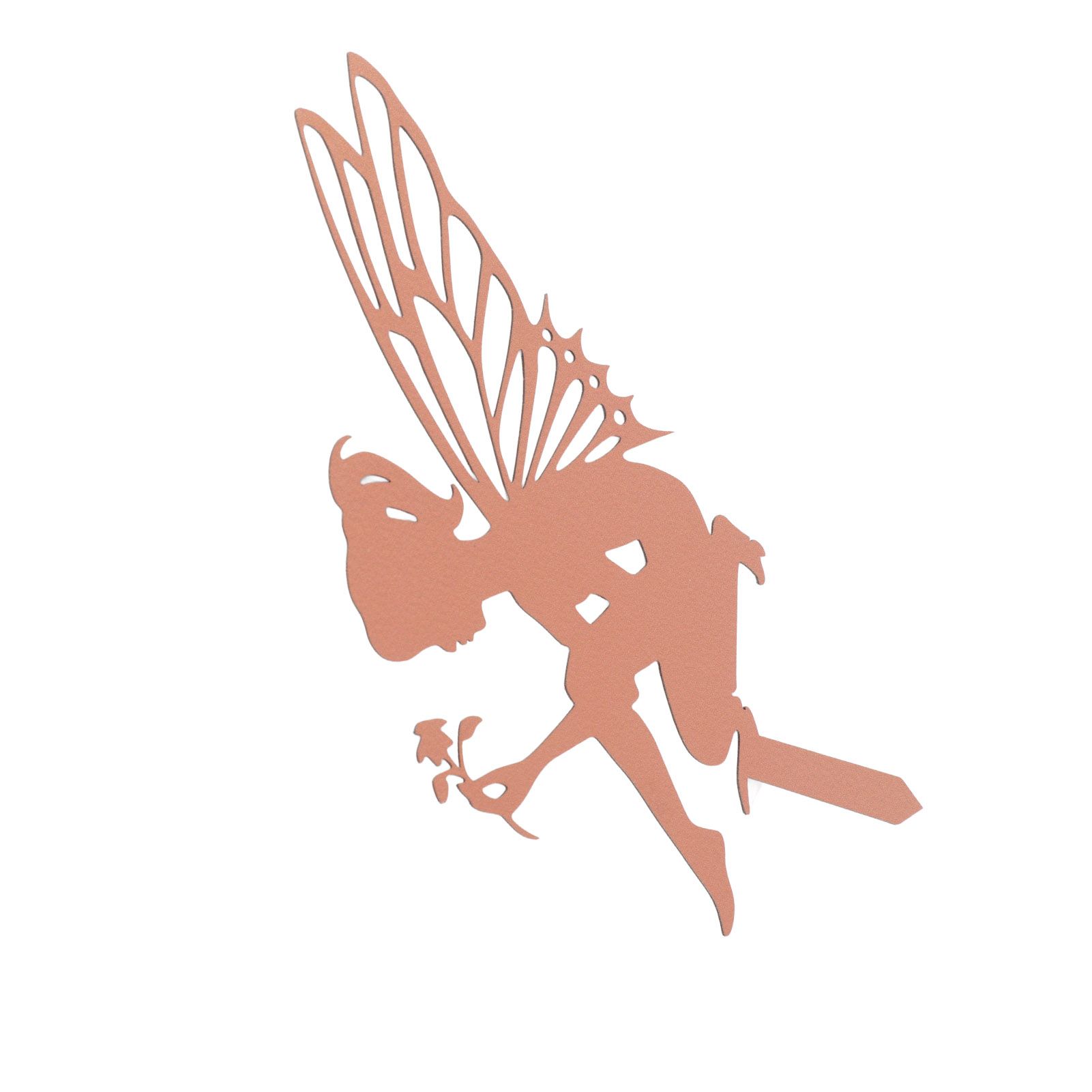Decorative Garden Stakes Fairy Silhouette Metal Yard Stakes Arts Outdoor view 8