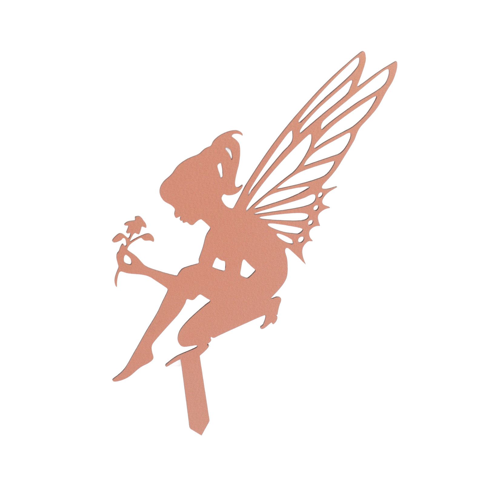 Decorative Garden Stakes Fairy Silhouette Metal Yard Stakes Arts Outdoor view 9
