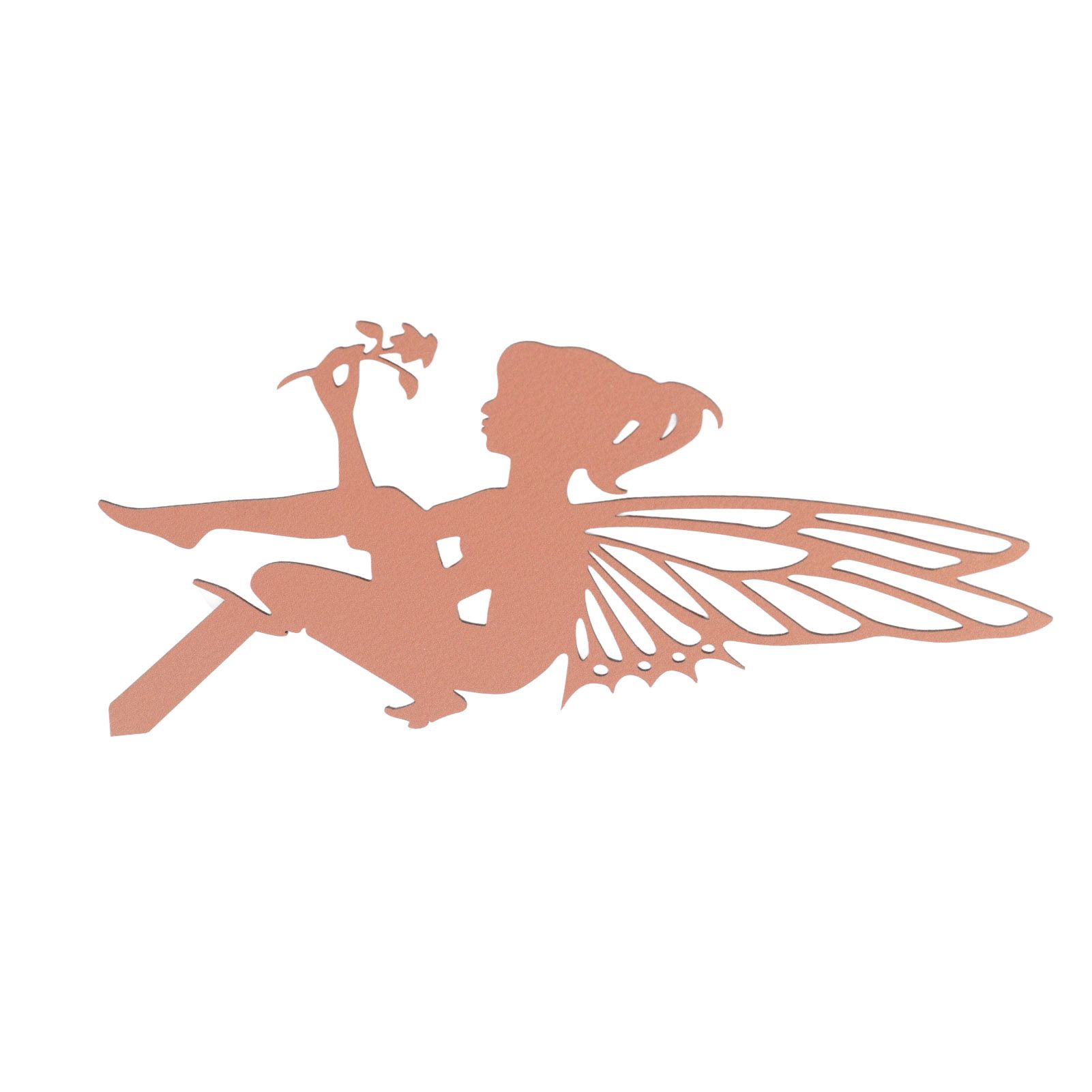 Decorative Garden Stakes Fairy Silhouette Metal Yard Stakes Arts Outdoor view 10