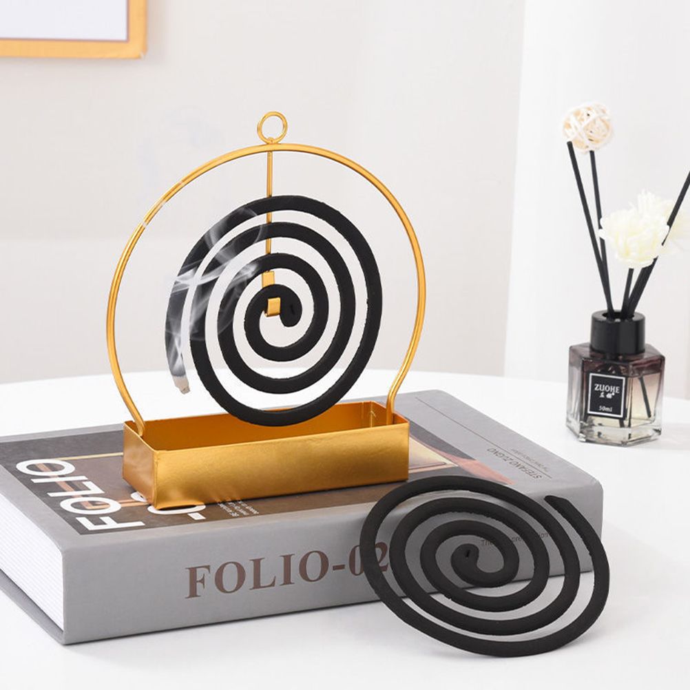 Incense Spiral Holder Metal Iron Mosquito Spiral Metal Holder Summer Incense view 10
