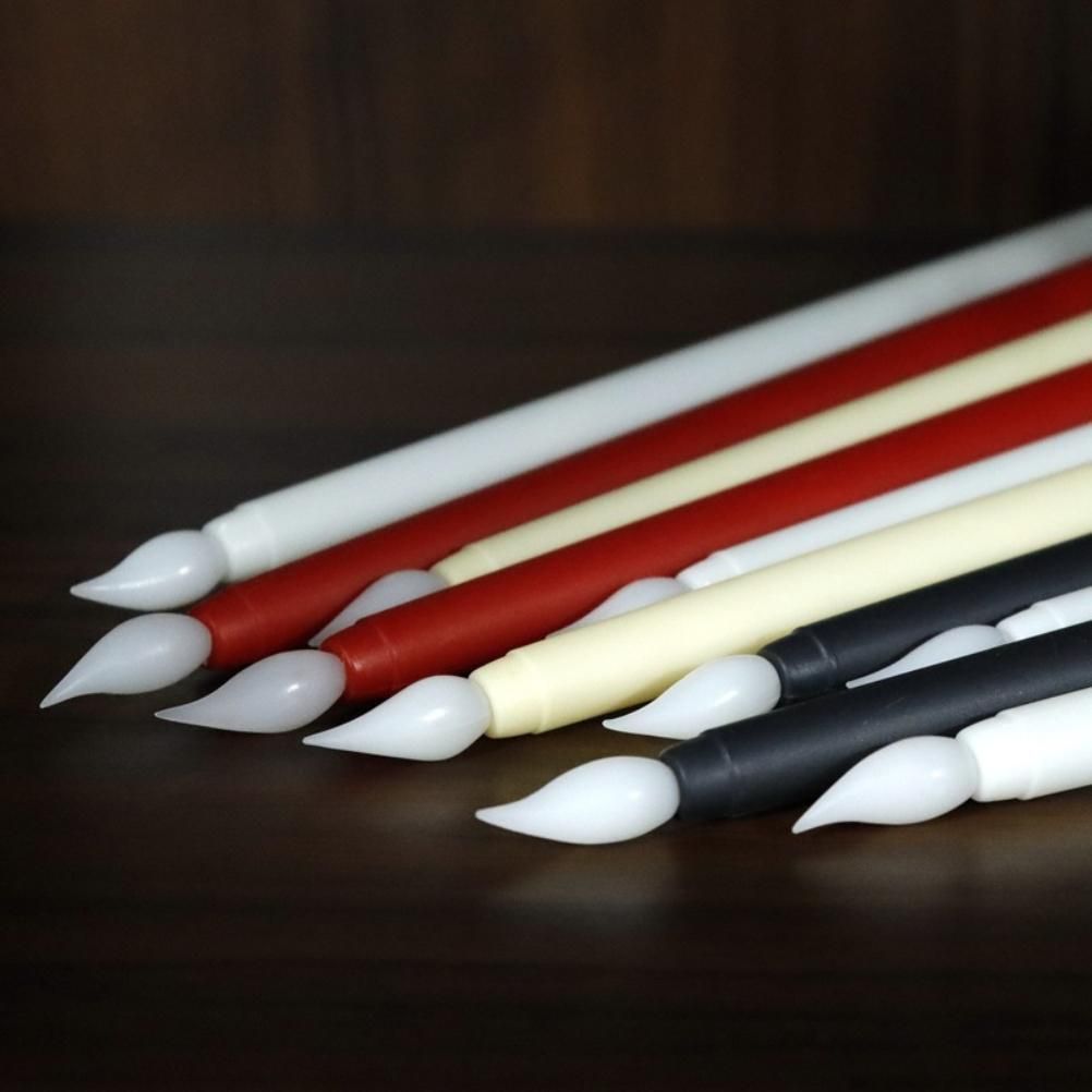 6Pcs LED Flameless Flickering Warm Light Taper Candles with 2 Remote Control view 10