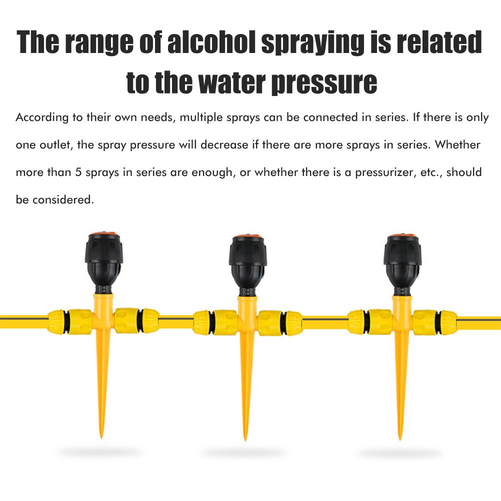 360° Rotating Auto Irrigation System Garden Lawn Sprinkler Grass Water view 6