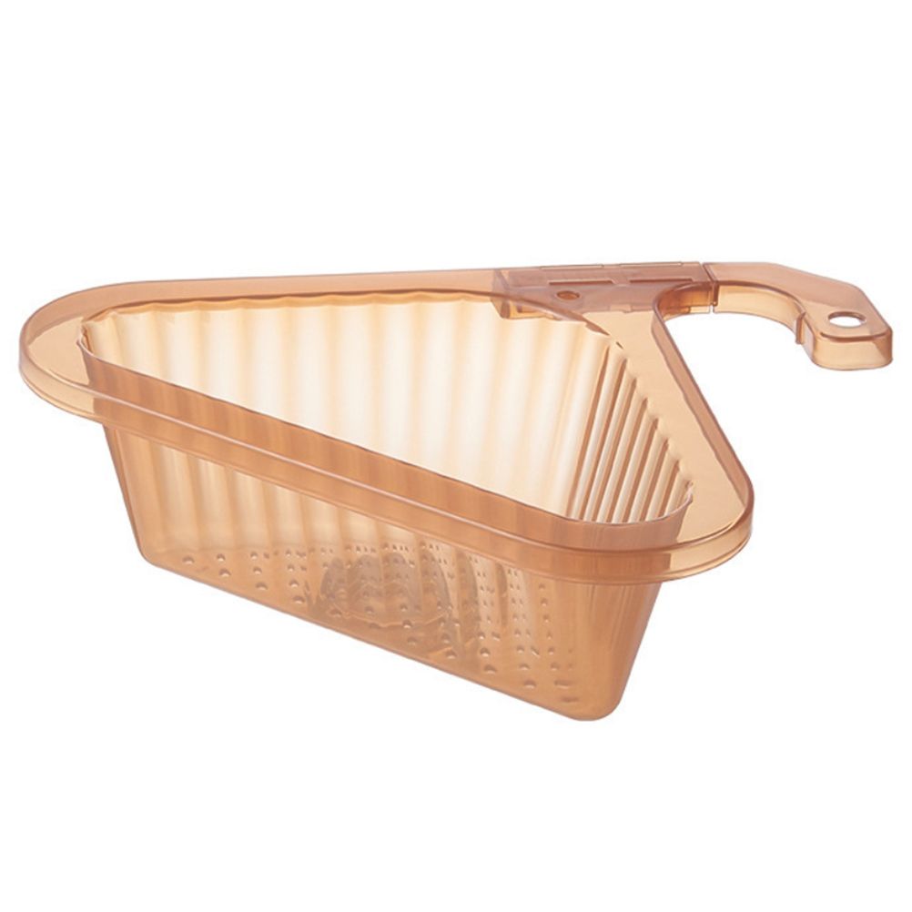 Sink Strainer Basket Triangular Corner Kitchen Sink Strainer Punch Free Sink — image 1