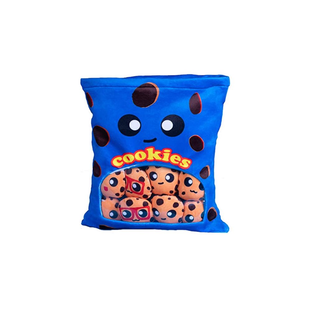 Cheese Puff Plush Toy Soft Cheesy Puff Plush Toy Puff Balls Cute Snack Filled