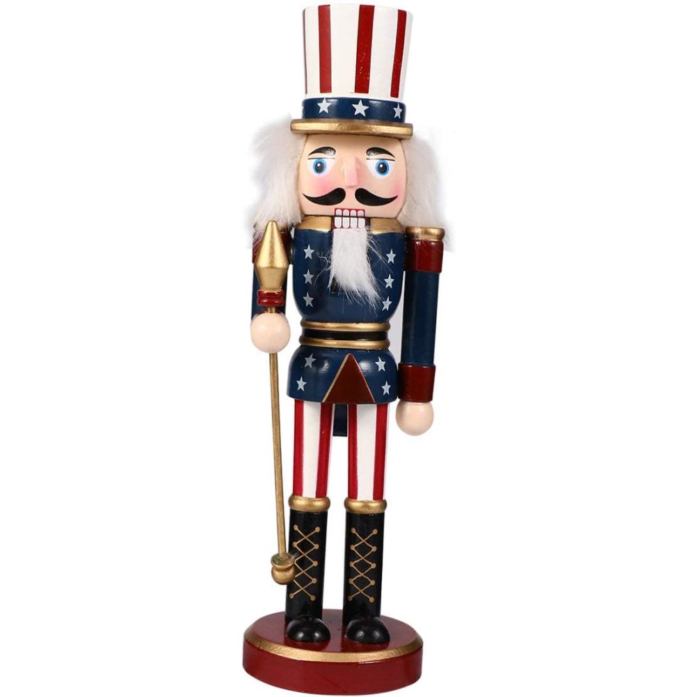 25CM Fairy Tale Figure Figurine Wooden Craft Ornaments Table Desktop