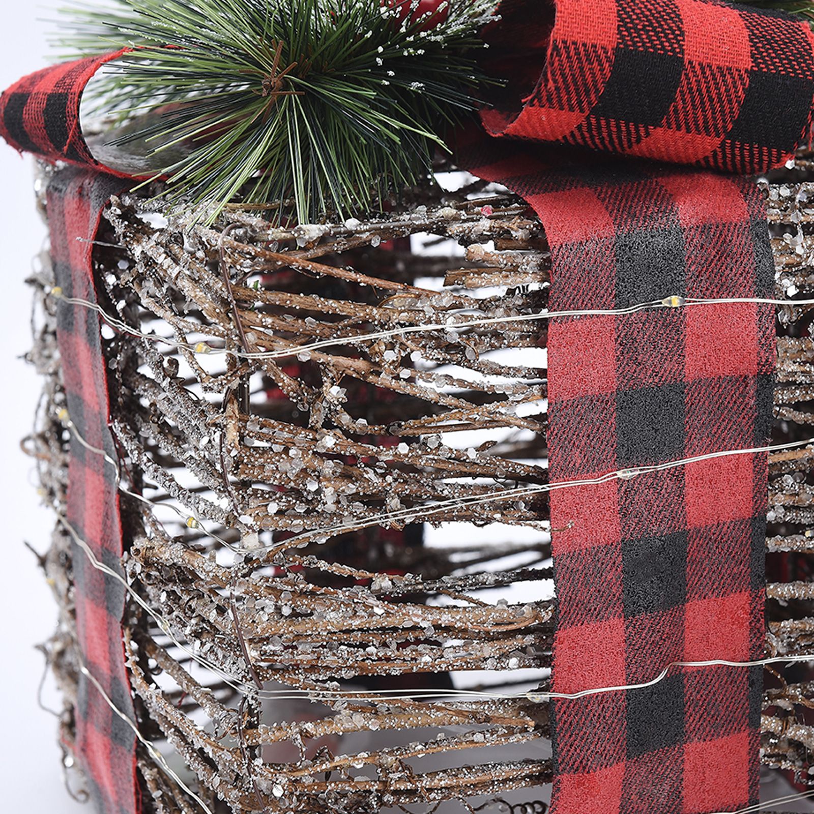 Christmas Decoration Gift Box Courtyard Decoration Window Decoration Props view 4