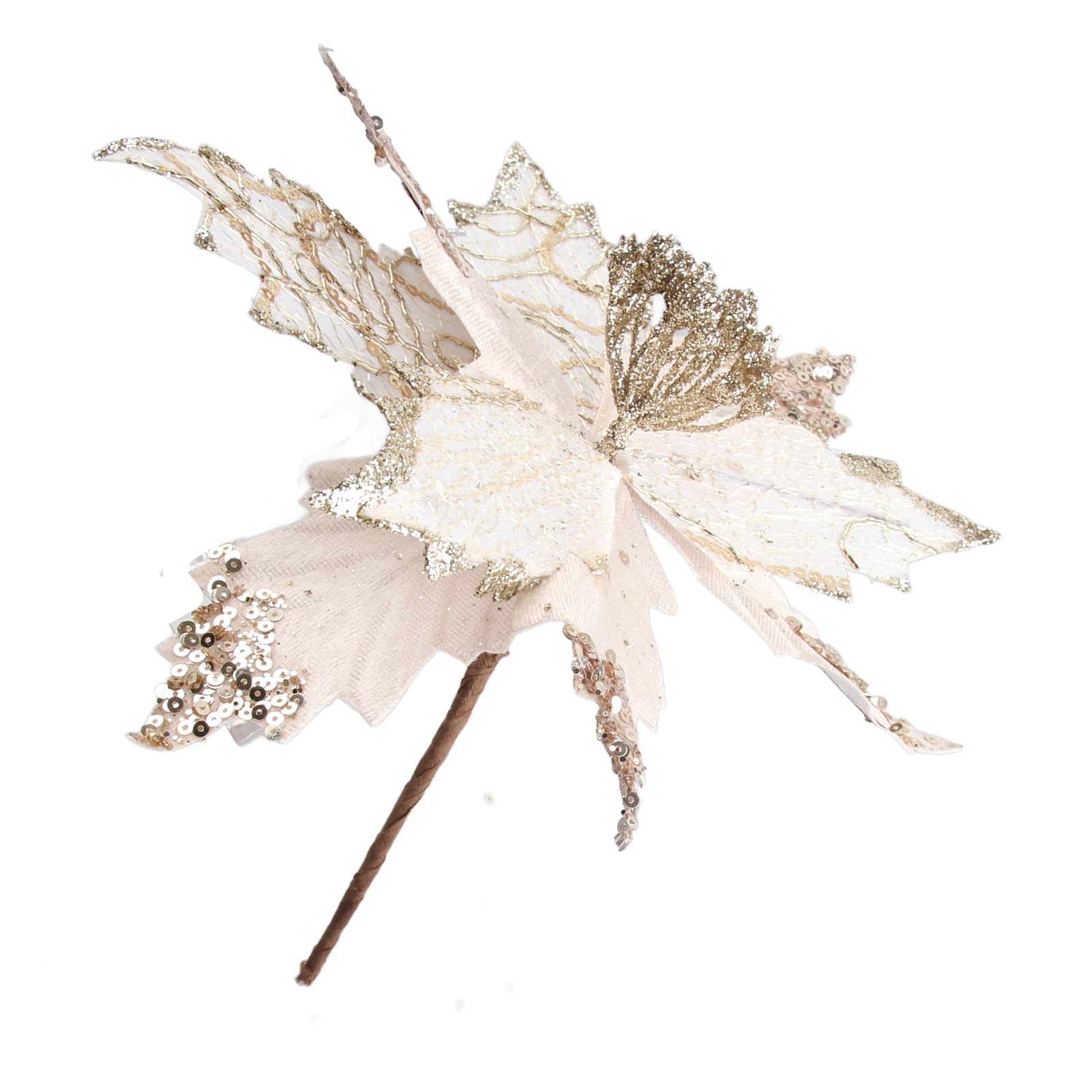 Christmas Flower Simulation Christmas Tree Decoration Christmas Glitter Flower view 10