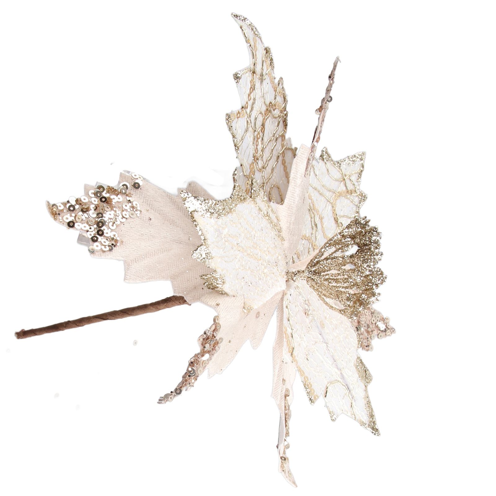 Christmas Flower Simulation Christmas Tree Decoration Christmas Glitter Flower view 11